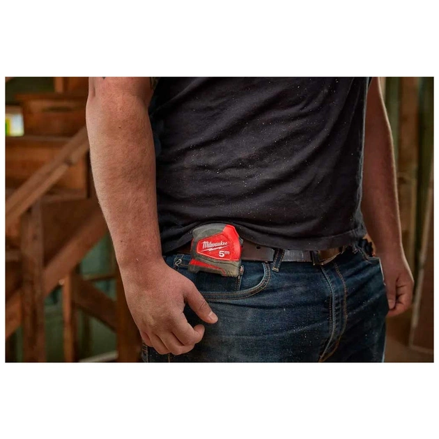 Рулетка Milwaukee Pro Compact 5м, 25мм (4932459593) - picture 6