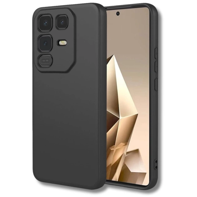 Чохол до мобільного телефона BeCover Silicone Infinix Note 50 Pro 4G (X6855) Black (714673) - зображення 1