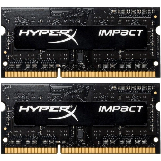 Модуль пам'яті для ноутбука SoDIMM DDR3L 8GGB (2x4GB) 2133 MHz HyperX Kingston Fury (ex.HyperX) (HX321LS11IB2K2/8) - зображення 1