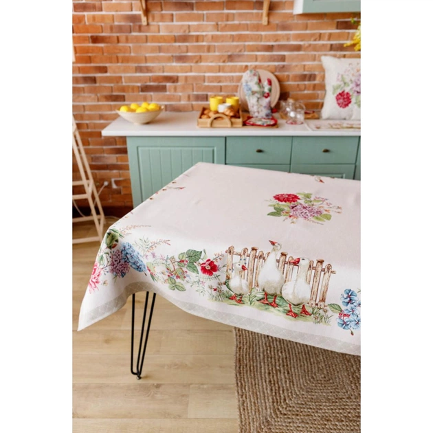 Скатертина Прованс гобеленова Гуси 135х350 см (034127) - picture 6