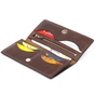 Гаманець Grande Pelle На магнітній кнопці Шоколадний (11314) - зменшене зображення 5
