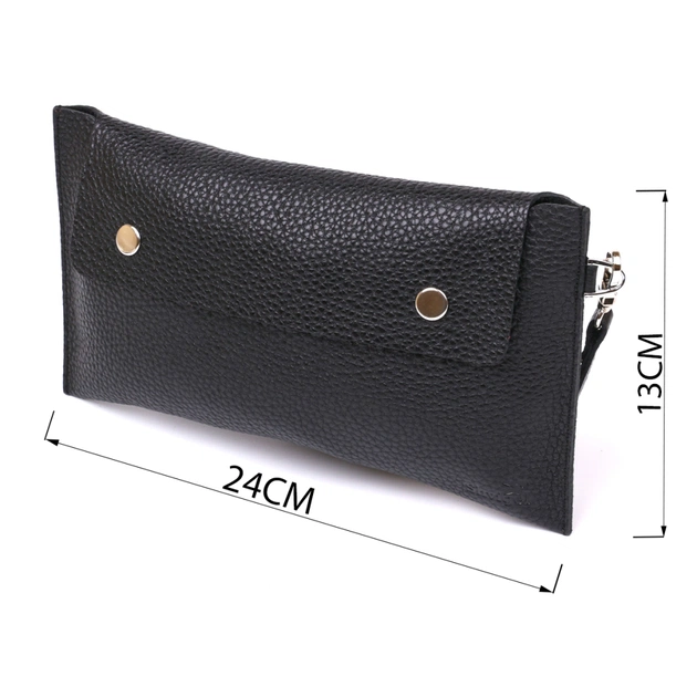 Косметичка Shvigel Шкіряна тревел Чорна (16416) - зображення 4