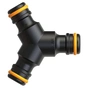 Трійник для шлангу Fiskars трійник Watering (1027070) - зменшене зображення 1