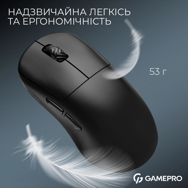 Мишка GamePro Asgard Loki Wireless/USB Black (GM022B) - picture 6