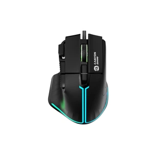 Мишка Canyon Fortnax GM-636 RGB USB Black (CND-SGM636B) зображення 1