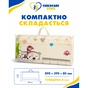 Детский коврик XoKo Childcare двухсторонний термоковрик 200×180 х 0,8 см (XK-CHC-20-18-CRP1) - уменьшенное изображение 5