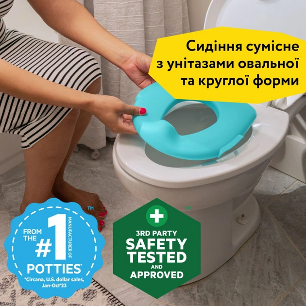 Горщик Baby Einstein Geared for Success 2 в 1 унітаз (17087) - изображение 8