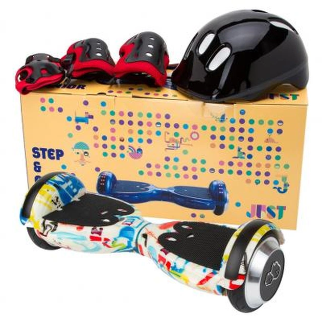 Гіроборд Just Step&GO Junior 4.5" Graffity + Сумка та Набір захисту (SGMLY-S5BDSGR) - picture 6