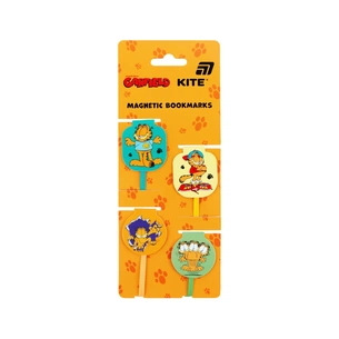 Закладки для книг Kite набір магнітних закладок-лясе Garfield (GF26-497) зображення 1