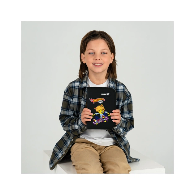 Пенал Kite 622-2 Hot Wheels, 1 відділення, 2 відворот (HW25-622-2) - picture 7
