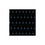 Гірлянда Jumi Сітка 100 LED, 1x1 м, блакитний (5900410537583) - зменшене зображення 1