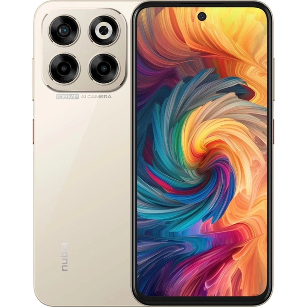 Мобільний телефон ZTE Nubia V70 8/256GB Gold (1143717) - зображення 1