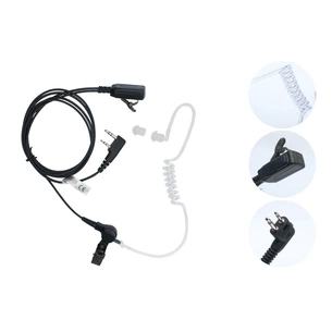 Навушники Agent cкрытого ношения c прозрачным звуководом (A-023K1) зображення 1