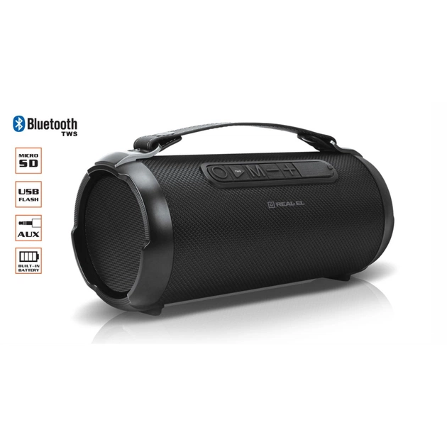 Акустична система REAL-EL X-709 Black - зображення 1