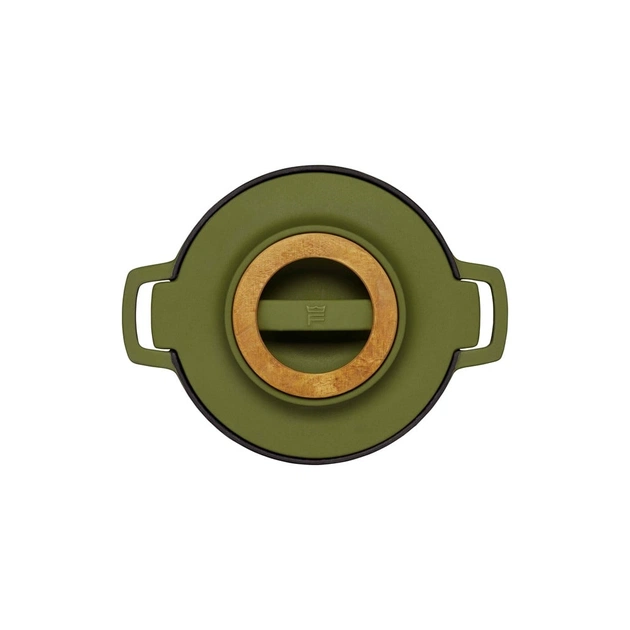 Каструля Fiskars Norden Limited Colour Edition чавунна 4 л колір кропива (1071128) - picture 3