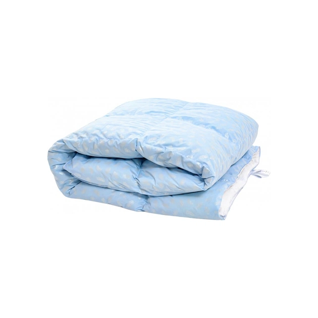 Ковдра MirSon пухова №1840 Bio-Blue 70% пух деми 220x240 см (2200003013658) - зображення 1