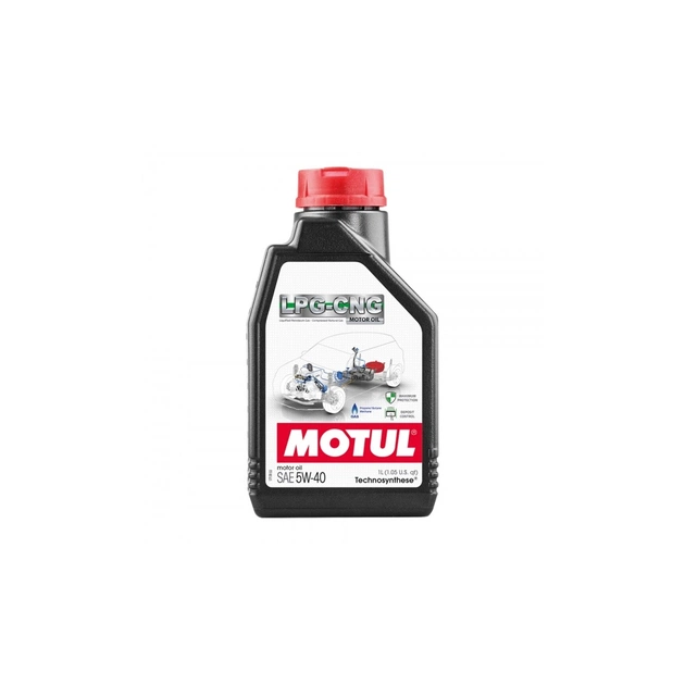 Моторна олива MOTUL LPG-CNG 5W-40 1л (854611) - зображення 1