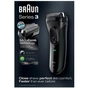 Електробритва Braun Series 3 3020 Black - зменшене зображення 5