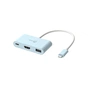 Концентратор J5create USB-C 3-in-1 1xHDMI + 1xUSB 3.2 + 1xUSB-C PD100W blue (JCA379EC-N) - уменьшенное изображение 1