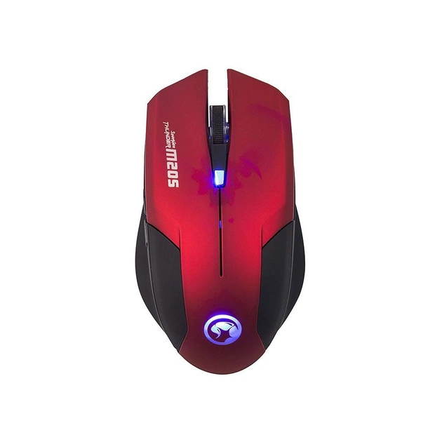 Мишка Marvo M205RD USB Red - зображення 1