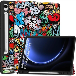 Чохол до планшета BeCover Flexible TPU Mate Samsung Tab S9 (SM-X710/SM-X716)/S9 FE (SM-X510/SM-X516B) 11.0" Graffiti (712534) зображення 1
