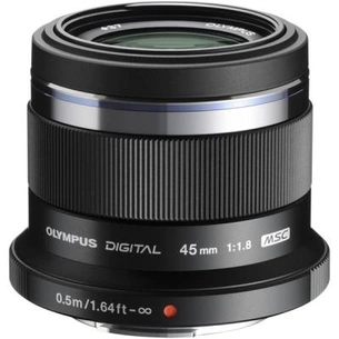 Об'єктив Olympus ET-M4518 45mm 1:1.8 Black (V311030BE000) зображення 1