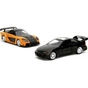 Масштабная модель автомобиля Jada набор автомоделей Fast and Furious Mazda RX-7 и Honda Civic EJ1 (253202011) - уменьшенное изображение 2