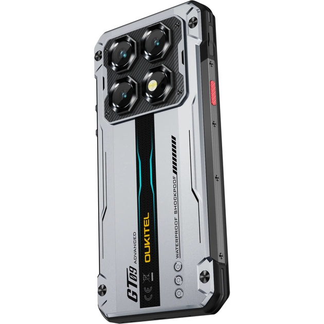 Мобільний телефон OUKITEL WP60 12/512GB Silver (6941749843555) - зображення 7