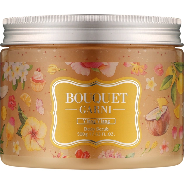 Скраб для тіла Bouquet Garni Sugar Body Scrub Ylang Ylang 500 г (8809487048541) - picture 2