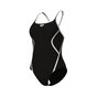 Купальник Arena Pro_File Swimsuit Solid 008055-510 чорний, білий 42 (3468337414339) - зменшене зображення 4