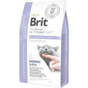 Сухий корм для кішок Brit GF VetDiets Cat Gastrointestinal 2 кг (8595602528424) зображення 1