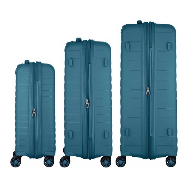 Набір валіз 2E Aero (L+M+S), сині (2E-SPP-AERO-SET3-TB) - зображення 6