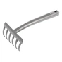 Граблі Neo Tools садові, ширина 11.2см, 6 зубців, 28.5см, сталь, 0.28кг (95-024) - зменшене зображення 1