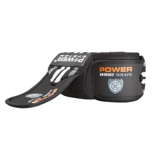 Бинт для спорту Power System Wrist Wraps PS-3500 Grey/Black (PS-3500_Grey-Black) зображення 1