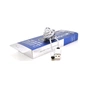 Дата кабель USB 2.0 to Lightning 2.0m 2A magnetic nylon silver PiPo (18169) - зменшене зображення 4