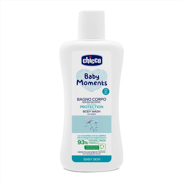 Детский гель для душа Chicco Baby Moments Без Слез 200 мл (10579.00) - изображение 1