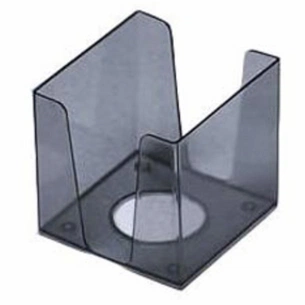 Підставка-куб для листів і паперів КіП 90х90х90 мм димчатий (BOXP-KIP-BK999D) зображення 1