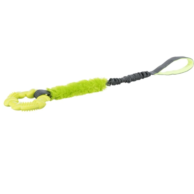 Іграшка для собак Trixie Bungee Tugger з кільцем 10/56 см (4011905328683) - picture 1