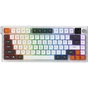 Клавіатура Ajazz AF82 Wireless/Bluetooth/USB UA Gray/White/Orange (AF82-GWO) - зменшене зображення 1