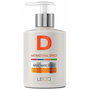 Рідке мило Leco D Антибактеріальний ефект 300 мл (XL 40031) зображення 1