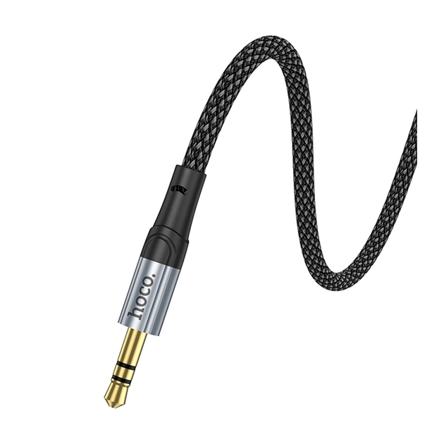 Кабель мультимедійний USB-C to 3.5mm M 1.0m Black HOCO (6942007608824) - picture 5