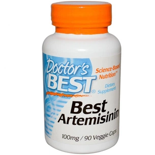 Травы Doctor's Best Артемизинин, Artemisinin, 100 мг, 90 гелевых капсул (DRB-00170) изображение 1