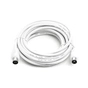Кабель телевизионный PowerPlant AV 75 Ом, 5.0 м, white (CA911936) - уменьшенное изображение 1