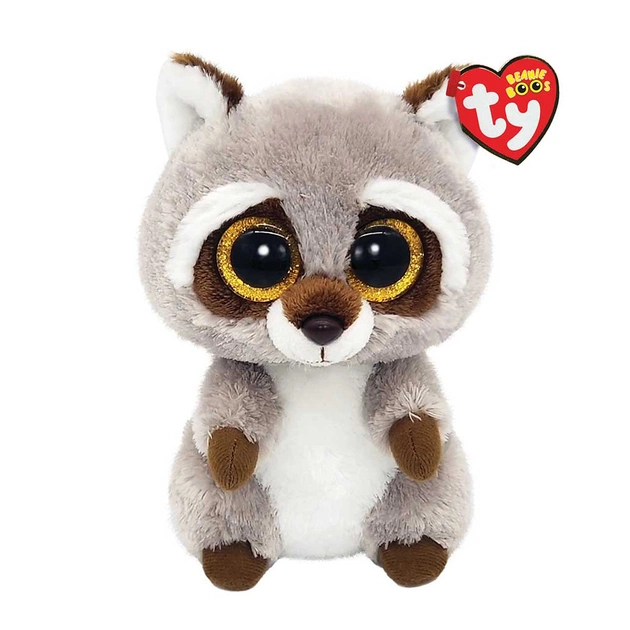 М'яка іграшка Ty Beanie Boos Єнот OAKIE 15 см (36375) - зображення 1