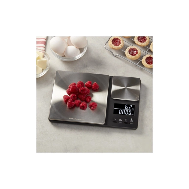 Ваги кухонні KitchenAid Measuring KQ909G, з подвійною платформою - picture 7