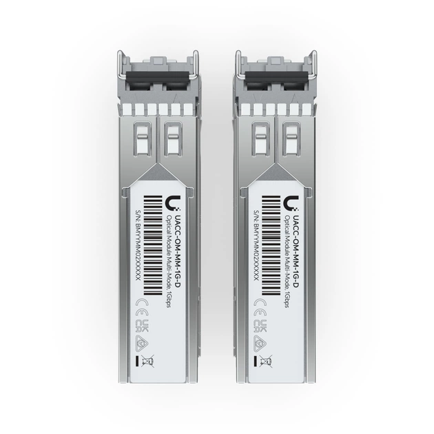 Модуль SFP Ubiquiti 1G Multi-Mode Optical Module 2 pack (UACC-OM-MM-1G-D-2) - picture 3