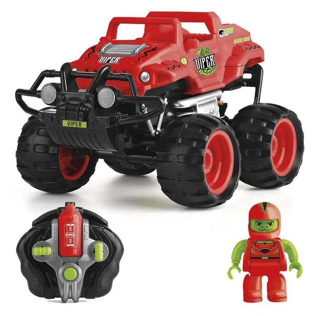 Радіокерована іграшка Monster Smash-Ups CRASH CAR - ЗМІЙ червоний, акум. 4.8V (TY5873B-1) - изображение 1