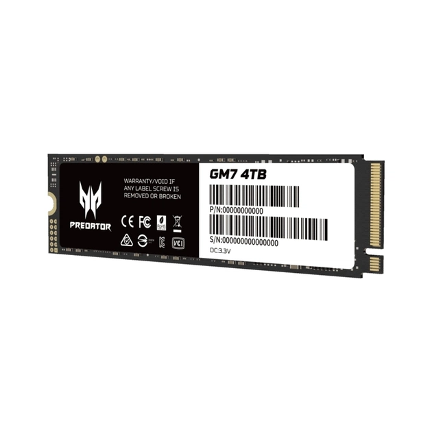 Накопитель SSD M.2 2280 4TB GM7 Acer Predator (BL.9BWWR.120) - изображение 1