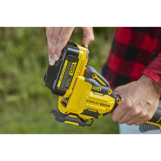 Тример садовий Stanley FatMax, 18V (20 В), 4Ah, 6000 об., 33 см (SFMCSTB933M) - зображення 5
