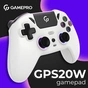 Геймпад GamePro із зарядною станцією 2.4G/BT 5.1/USB (Switch/PC/PS/iOS/Android) RGB White (GPS20W) - зменшене зображення 4